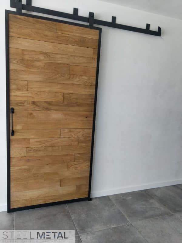 Porte atelier coulissante sur mesure | Steelmétal