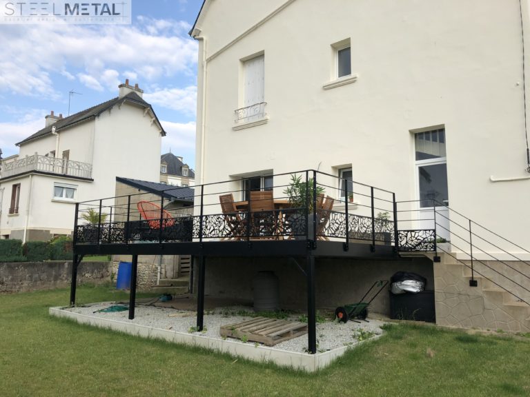 Construction terrasse suspendue métallique Steelmetal — free download