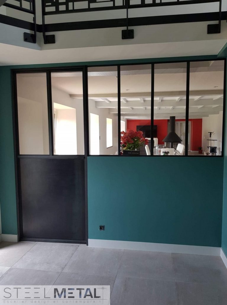 Porte atelier coulissante sur mesure | Steelmétal