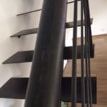garde-corps metal escalier