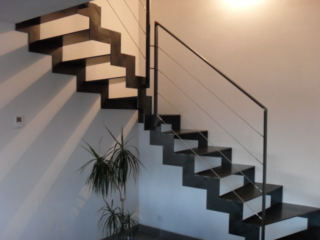 escalier quart tournant design