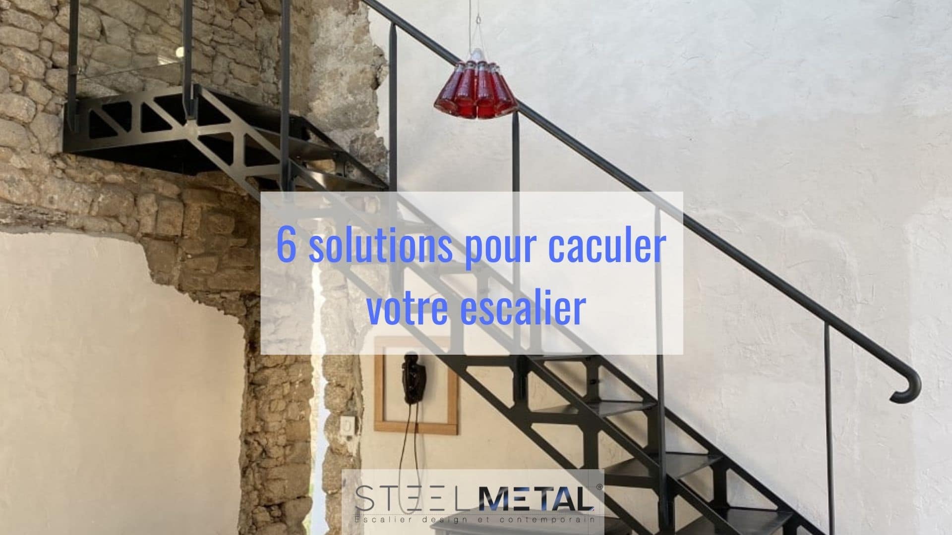 Solitario Interactuar formación 6 solutions pour calculer votre escalier | SteelMetal