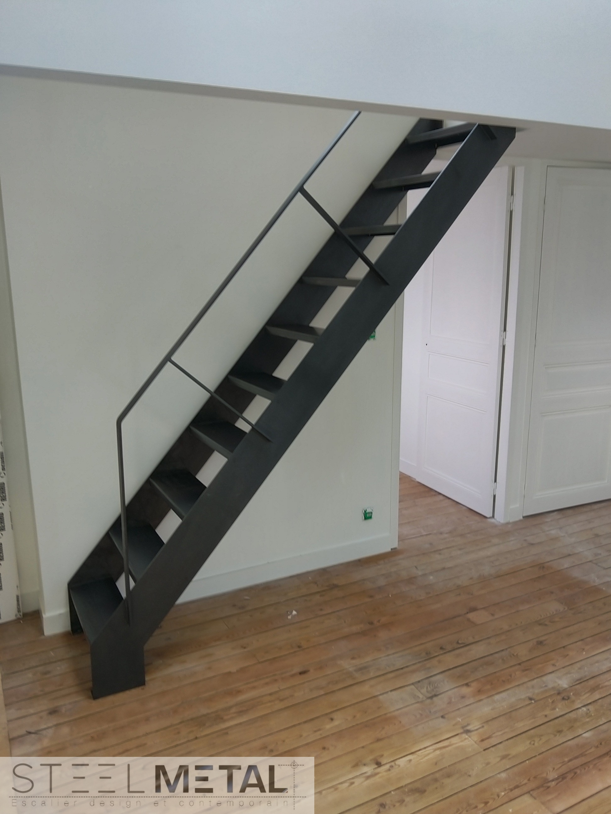 Escalier Échelle de Meunier métallique sur mesure 100% made in france